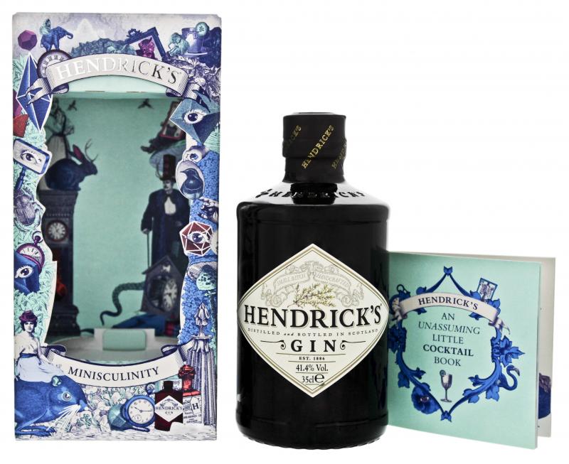 Gin Hendricks Minisculity 0,35l 41,4 AZALKOHOL